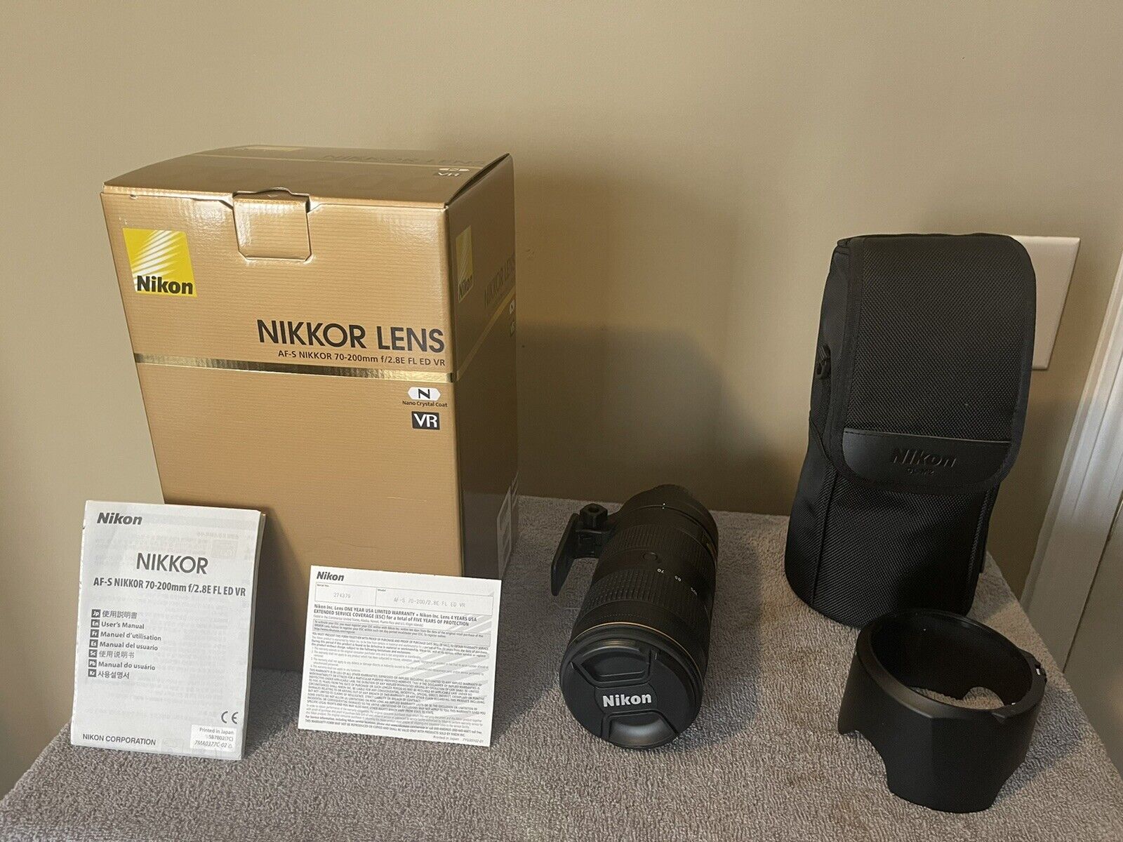 Nikon Boston Mall AF-S NIKKOR 70-200mm ! Super beauty product restock quality top! f 2.8E Black - ED FL Lens VR