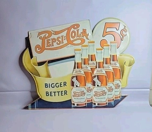Metal Pepsi Sign Repo 19x23" - Picture 3 of 3