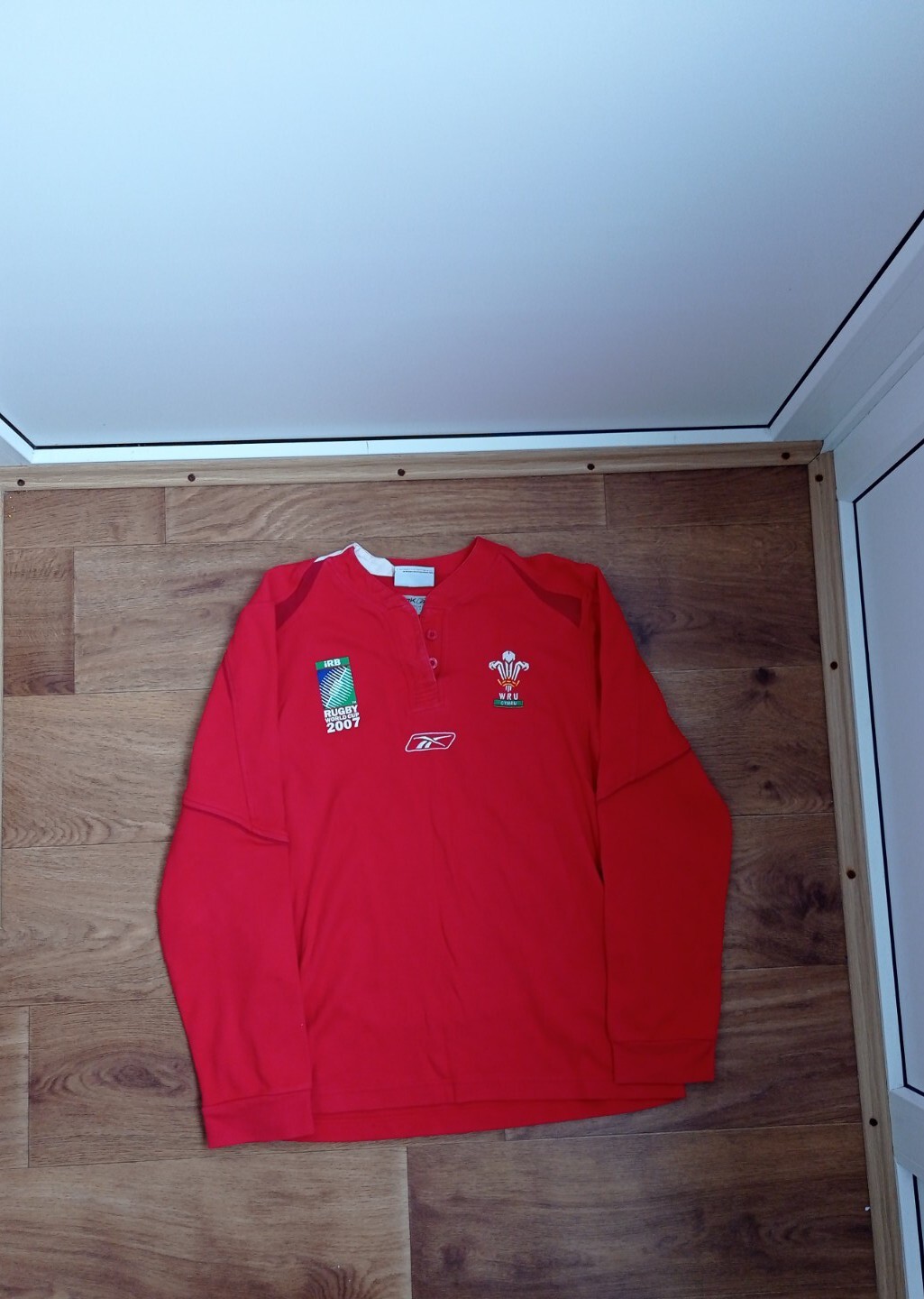 Wales Cymru Reebok Brains Beer Rugby 2007 Jersey Red Shirt Size M Womens eBay