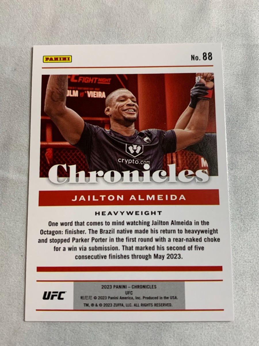 2023 Panini Chronicles UFC Jailton Almeida Rookie RC #88 | eBay