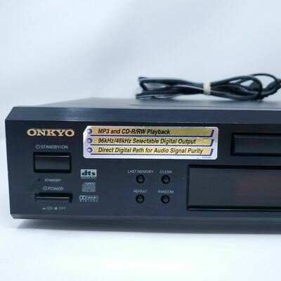 Onkyo DVD Player DV-S555 No Remote See Description Tested