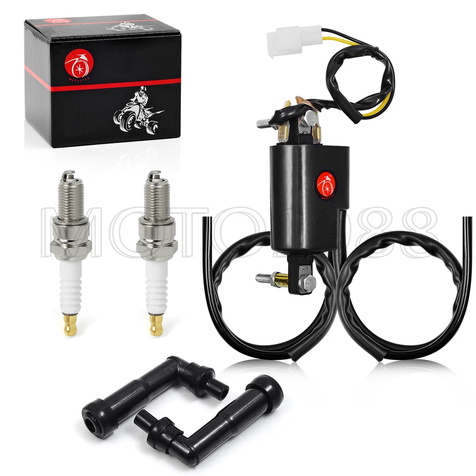 Ignition Coil Spark Plug For Honda Hawk CB400 CB450, Nighthawk CB450,CM400,CM450 - Image 2 of 4