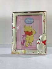 Cornice portafoto Winnie the Pooh in argento DISNEY WP1091/3R regalo per nascita