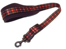 Neoprene Saxophone Strap Tartan Plaid Pattern Sax strap "NEW"
