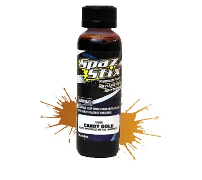 Candy Gold Airbrush Ready Paint 2oz Bottle SZX15200