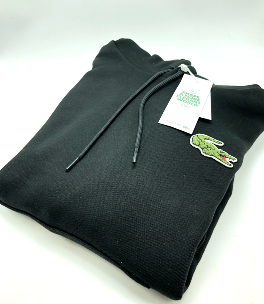 Men's Lacoste Classic Lightweight Black Hoodie SH2754 031