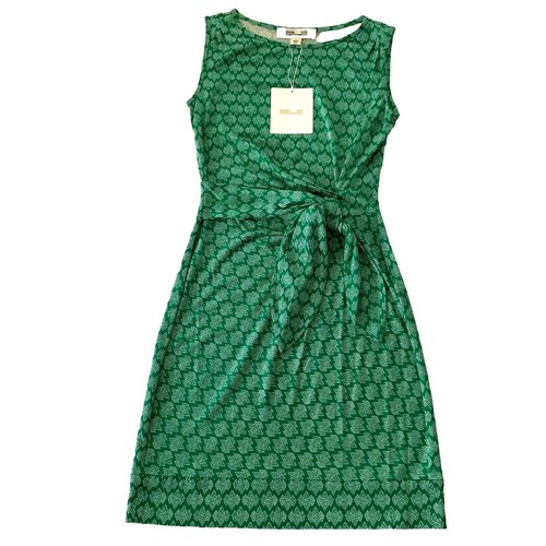 seferina draped long sleeve jersey dress DVF main image 0