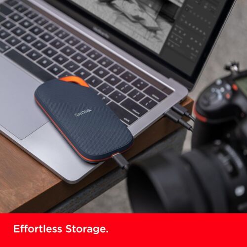 SanDisk Extreme PRO 2TB USB4 3800MB/s IP65 Water Resistance Portable USB-C SSD - Picture 3 of 8