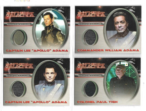 Battlestar Galactica - Premiere Edition - Autograph & Relic Card Selection NM - Picture 1 of 7
