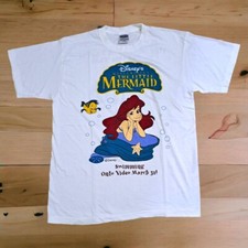 Little mermaid Ariel t shirt vintage style Disney size: XL Reprint