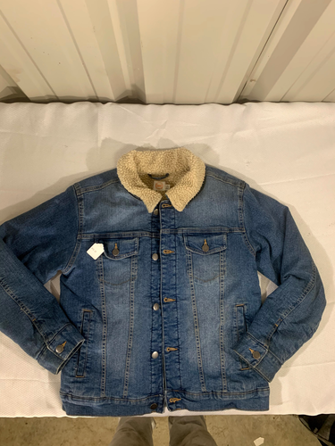 Denim Jacket Insulated Fur Lined | eBay