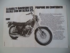 advertising Pubblicità 1978 MOTO AMF HARLEY DAVIDSON SST 125