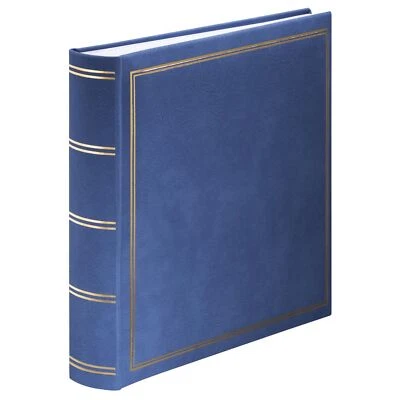 Hama Jumbo-Album Fotoalbum London 30x30cm Format 10x15cm 320 Bilder 80 Sei. Blau