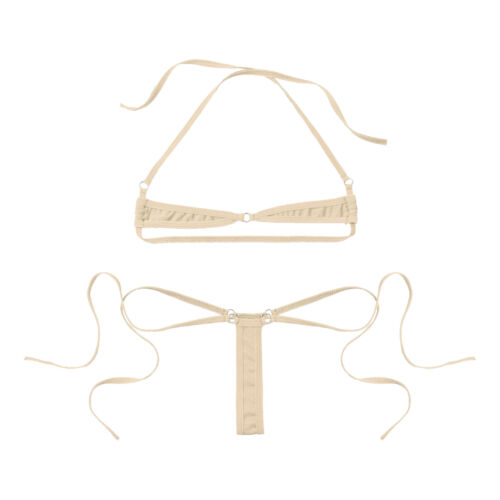 Micro Bikini Extreme Bra G String Thong Bikini Set Sexy Bathing Suit for AU - Picture 120 of 121