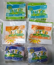 1993 McDonalds Happy Meal Field Trip Toys Set QTY 6 New
