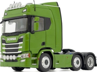 Marge Farm Models Scania R500 Serie 6x2 im Maßstab 1:32 hellgrün