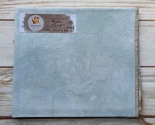 Exclusive Hand Dyed Aida Fabric 14 count Cross Stitch cloth 17"x29"