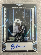 2024 Leaf Collective Press Pass #PPMB-SMB Black Shimmer Auto Steven McBride /20