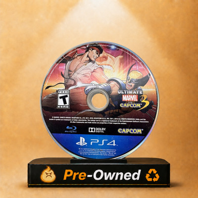   Ultimate Marvel vs Capcom 3 PS4 Disc Only Tested Authentic Exclusive Game