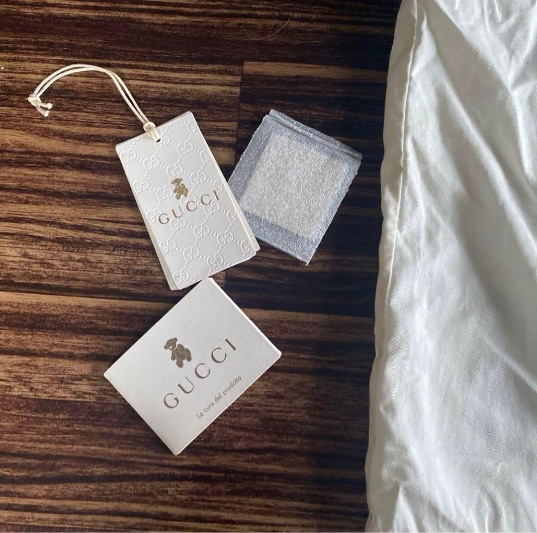 GUCCI Children's Tote Bag White Near Mint Condition thumbnail 4