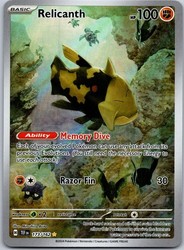 Relicanth 173/162 Temporal Forces Illustration Rare