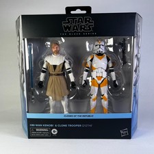 Star Wars Black Series Obi-Wan & Clone Trooper 212th Clones of the Republic New