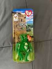 Erin The Bear McDonalds Ty Beanie Baby with Rare Errors 1993, OakBrook Misprint