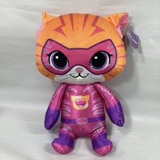 Super Kitties Ginny Plush Toy 15" Superhero Cat Disney Junior Stuffed Animal.