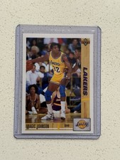 Upper Deck 1991-92 Magic Johnson #45 Los Angeles Lakers Basketball Card