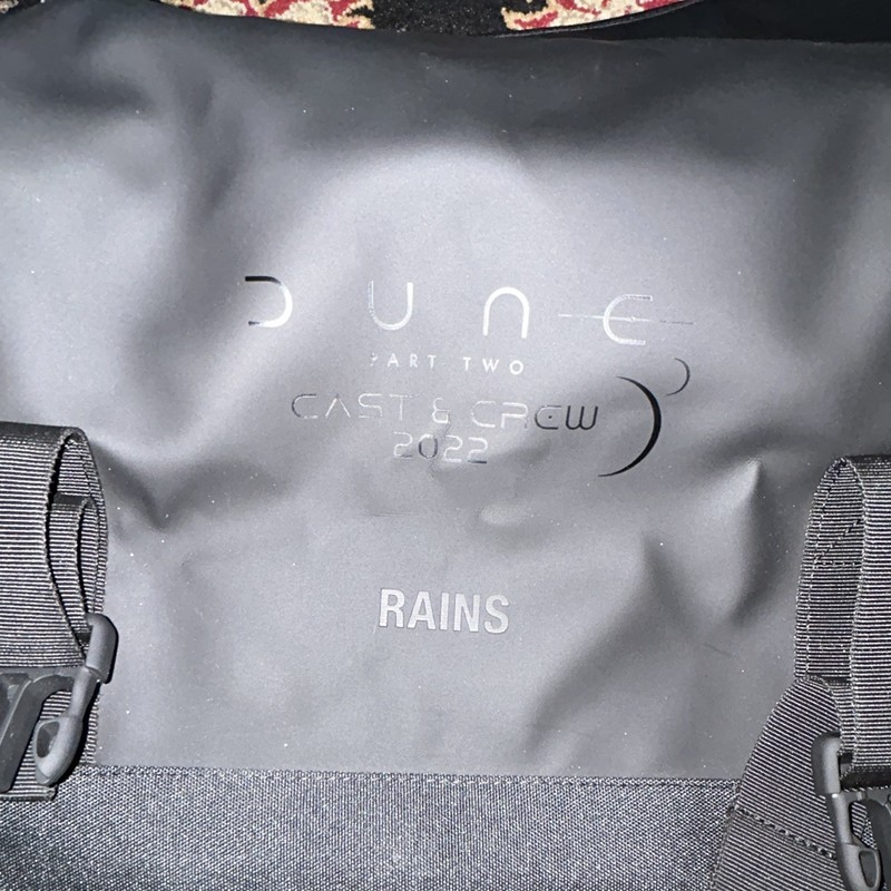 RAINS Dune Part Two Cast & Crew Black Bag