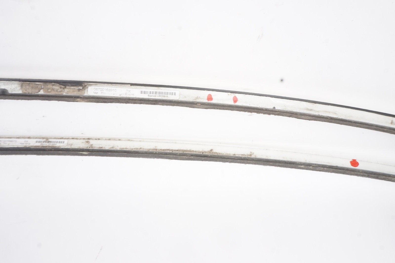 2014 - 2024 Maserati Ghibli Left & Right Roof Drip Molding OEM