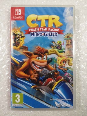 CRASH TEAM RACING NITRO FUELED SWITCH FR NEW (GAME IN ENGLISH/FRANCAIS/DE/ES/IT/