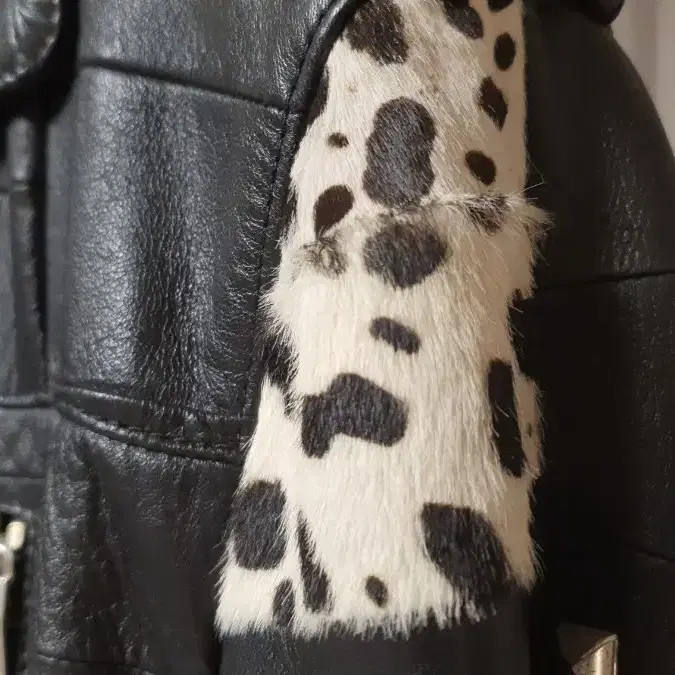 Saint Laurent Patchwork Leather Jacket 46 Size - image 3