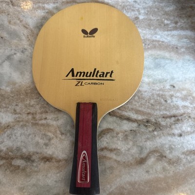 Butterfly Amultart ZL Carbon Blade - FL HANDLE