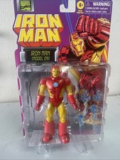 Hasbro Marvel Legends Retro Card Iron Man Model 09 6  Figure New Sealed