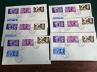 GB - GVI - Plain FDC - 6x 1948 Olympic Games - Duplication.