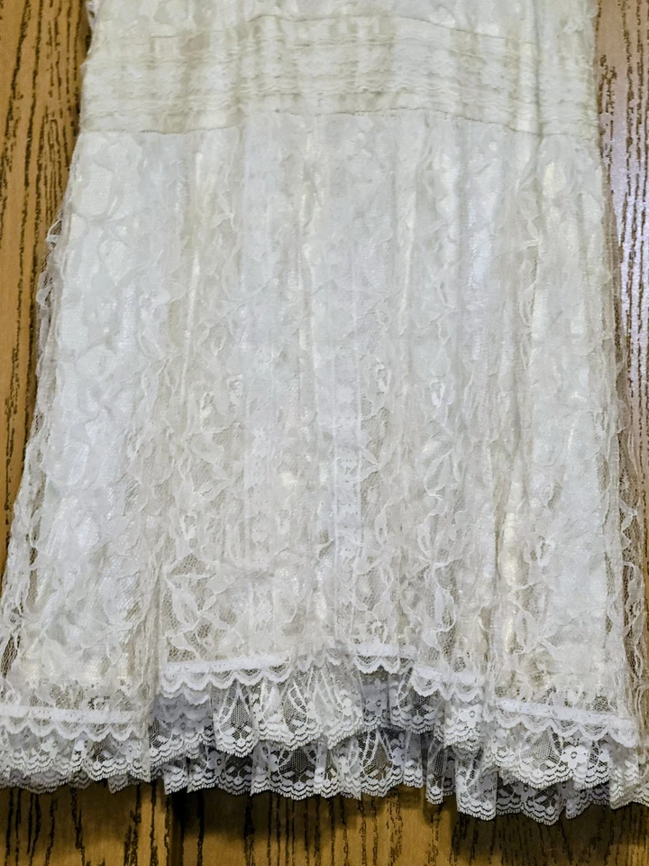 Gunne Sax by Jessica McClintock Vintage Lace Dress - Image 4 of 4
