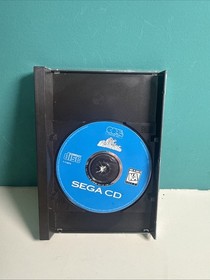 BC Racers (Sega CD, 1995) Cracked Disc And Replacement Back Case