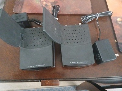 Terk Leapfrog LF-20TX /LF20RX 2.4 GHz Wireless Audio Video Transmitter Receiver 