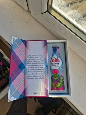  TADELLOS & VERSIEGELT: Seltene Diet Coke Homecoming Schottland 2014 Flasche #482/500