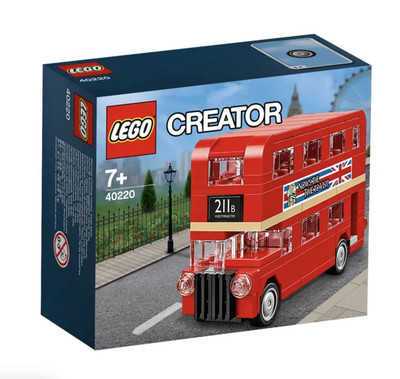 LEGO 40220 Creator Double Decker London Bus by Transparent/Green