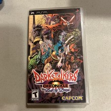 Darkstalkers Chronicle The Chaos Tower Playstation PSP Game Complete In Box 