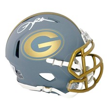Leroy Butler Signed Green Bay Packers Slate Alternate Speed Mini Football Helmet