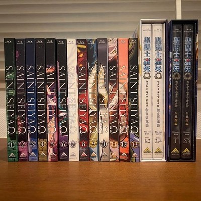 Knights of the Zodiac Staffel 1 Blu-ray alle 13 Bände Japanischer Anime
