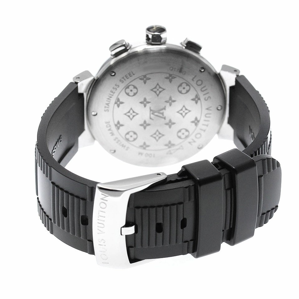Pictograph Grade R LOUIS VUITTON Tambour GM Quartz Men's Watch AB Grade Boxed | eBay