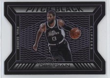 2020 Panini Obsidian Pitch Black Electric Etch Purple /75 Paul George #16 1rr7