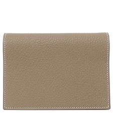 HERMES Agenda GM Notebook Cover Chevre Mysore Etoupe Greige Silver Hardware G 20