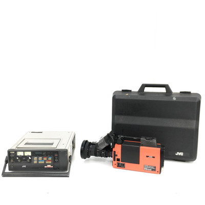 JVC CR-4700E U-Matic Portable Video Cassette Recorder +JVC KY 1900E Videokamera