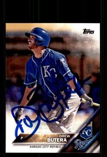 Signed Baseball Card Auto Drew Butera 2016 Topps Update #US165 Royals