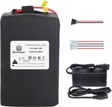 BtrPower 48V-72V Lithium Ebike Battery 20AH/3...